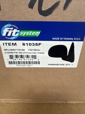 K Source 61035F Right Manual Foldaway Mirror - 1997-2003 Ford F-150, 97-99 F-250