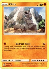Onix 103/236 : Common Mint/Near Mint Pokemon Card : SM11: Unified Minds