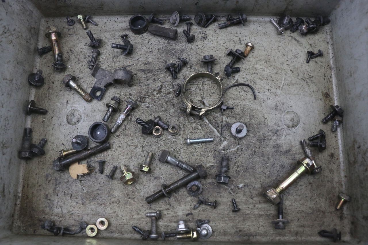 SCREWS BAG - KYMCO AGILITY CARRY 50 (2011 - 2020)
