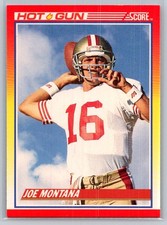 1990 Score Football #311 Joe Montana - VG - San Francisco 49ers