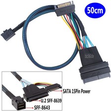 12G Mini SAS Kabel SFF 8643 auf SFF 8639 U.2 ...