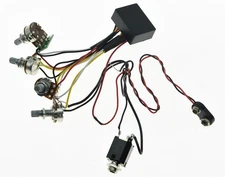 Prewired 2 Band Active Passive EQ Equalizer Bass Preamp Circuit