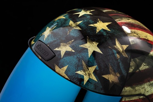 ICON Airform Old Glory Helmet M Glory Unisex 0101-14784 - Picture 4 of 5