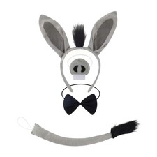 Set di accessori per costumi da asino, comodi oggetti di scena per animali per