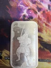 Samurai Warrior 1 Troy Oz .999 Fine Silver Bar