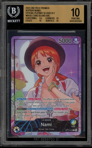 Nami (Whole Cake Island Arc) graded BGS 10 for sale on eBay