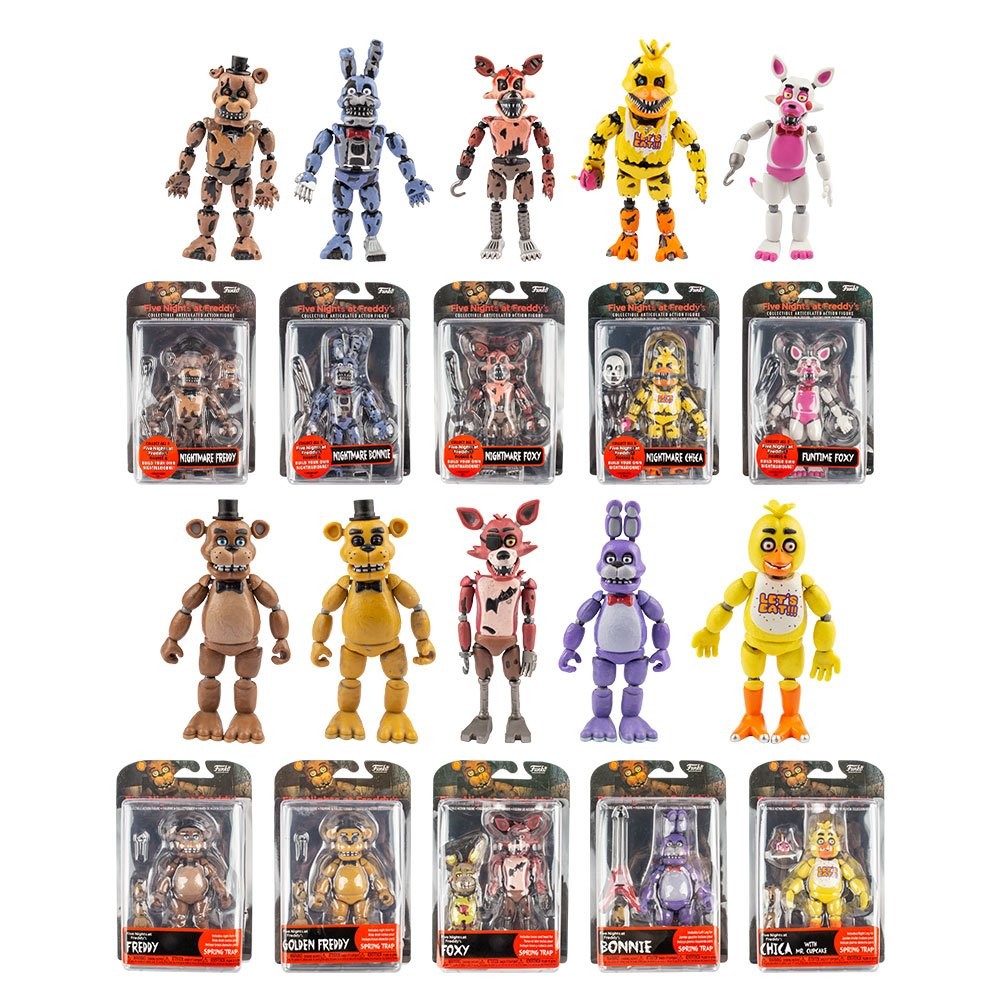 Five Night Action Figure Toy Funko Bear's Harem Game FNAF Toys