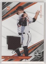 2022 Panini Chronicles Limited Swatches Red Mike Baumann #LS-MB 0it8