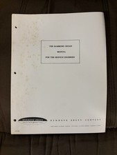 Vintage Hammond Organ Service Engineer Manual HO-265 35pp Chicago IL