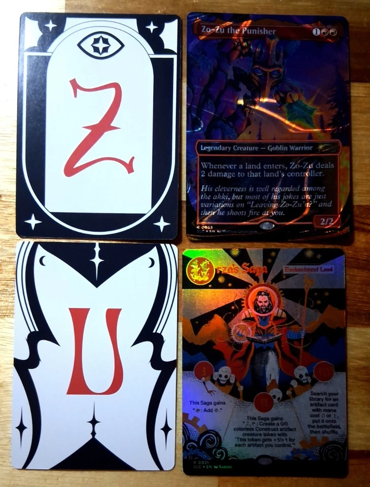 MTG SECRET LAIR COUNTDOWN: ZO-ZU THE PUNISHER HALO FOIL & URZA'S SAGA FOIL - Image 2 of 4