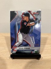 2025 Topps Bowmans Best Steven Kwan #61 Black Refractor 4/10 Cleveland Guardians
