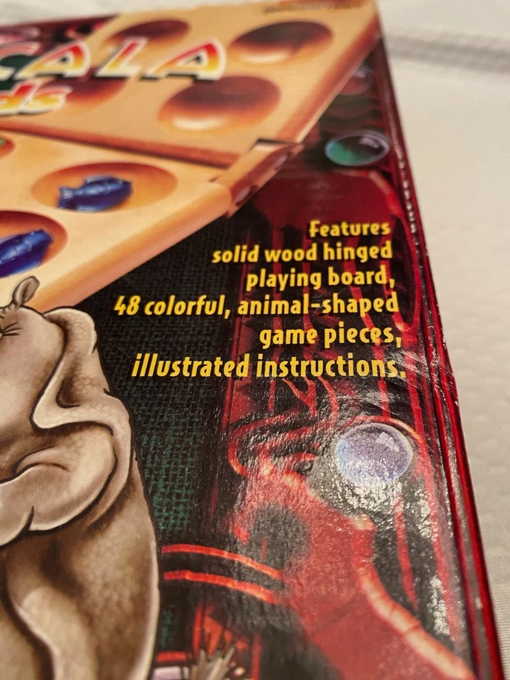 Pressman Mancala for Kids 1997 Solid Wood Hinged Playing Board game- Complete - Image 4 of 4