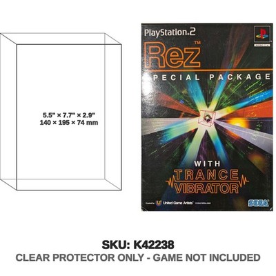 Protector For Rez Special Package PS2 Trance Vibrator Japanese Import