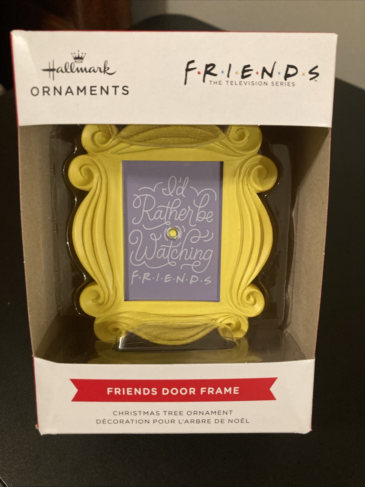 Hallmark FRIENDS TV Show “Door Frame” Resin Christmas Ornament NEW FREE SHIPPING