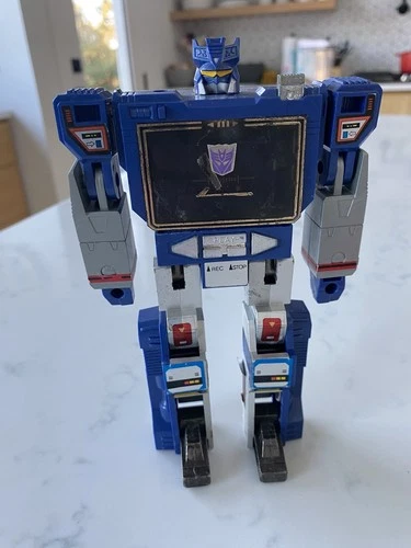 Transformers G1 Soundwave Action Figure Loose Incomplete Hasbro