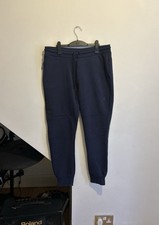 Mens Navy Blue Nike Tech Fleece Joggers Size Large