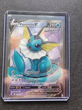 Vaporeon V (Full Art) 172/203 SWSH07: Evolving Skies Holo on eBay