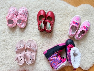 5paar kinderschuhe für mädchen packet Gr.25-27