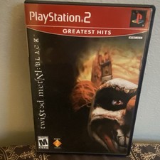 Twisted Metal: Black Greatest Hits w/ Manual PS2 M Rated NTSC-U/C (US/CA)