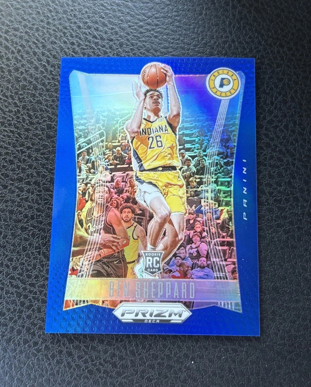 2023-24 Panini Prizm Deca - Ben Sheppard #100 Blue Prizm /149 (RC)