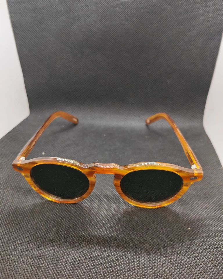 MOSCOT Miltzen Marrone Lucido da Sole Taglia MEDIUM  46-24-145 - Immagine 2 di 4