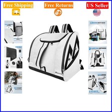 50L Waterproof Ski  Snowboard Boot Bag for Men Women Youth