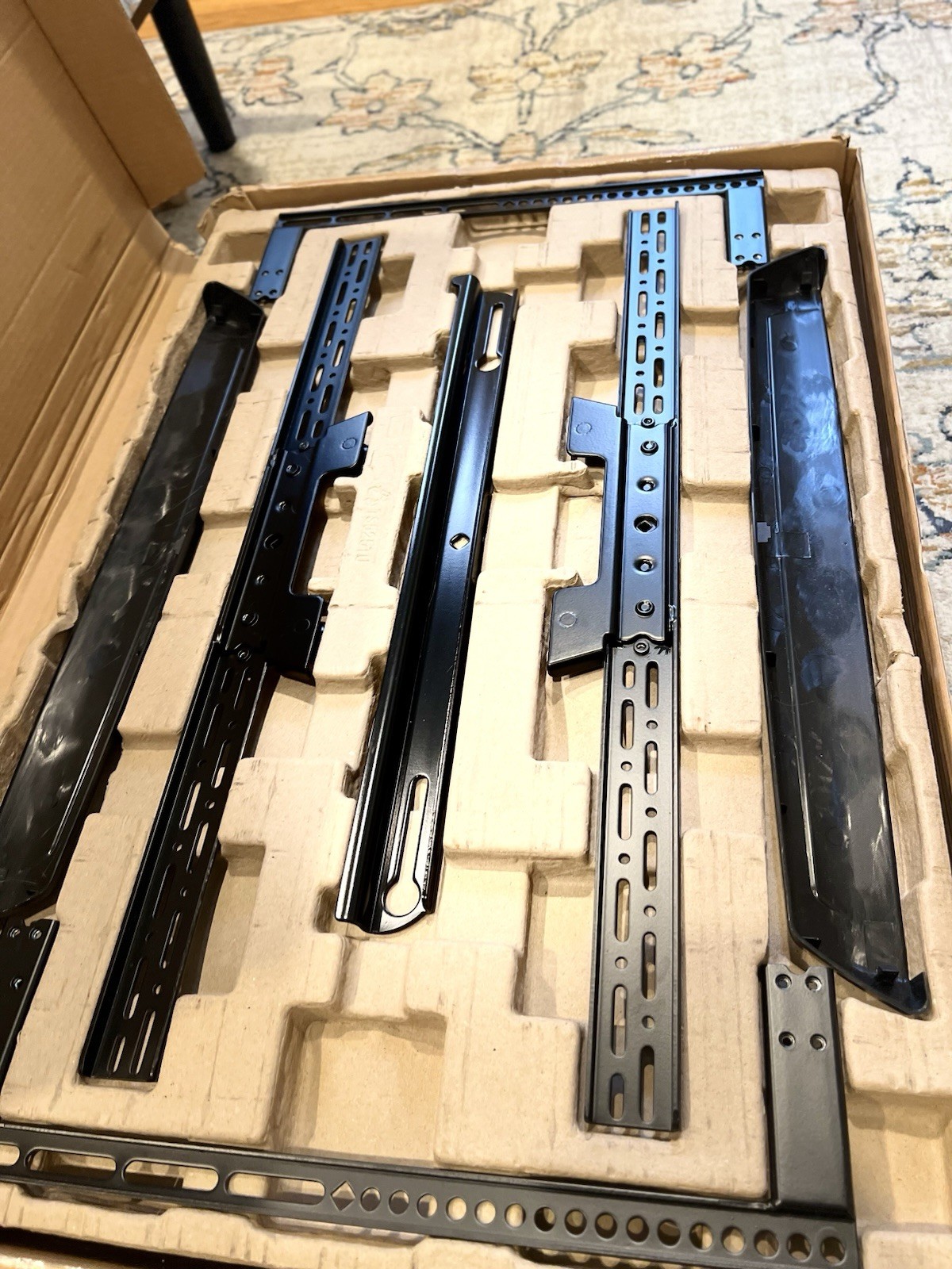NEW Chief Thinstall Full Motion Dual Arm Ultra-Thin Wall Mount 65&rdquo; TV 125lbs 