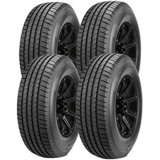 Qty 4 24565r17 Michelin Defender Ltx Ms 107t Sl Black Wall Tires