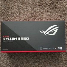 USED ASUS ROG RYUJIN II 360 Liquid CPU Cooler Black w/ LCD Display