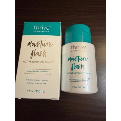 Thrive Causemetics Moisture Flash Active Nutrient Toner 5 fl oz 150 mL NIB