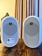 JBL 104BT Speakers - Studio Monitors with Bluetooth, White