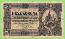 Hungary 1920 20 Korona P-61 G B579