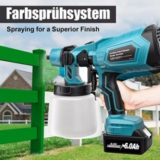 Für Makita 18V Akku Farbsprühsystem Elektrische-Farbspritzpistole (Keine Akku)