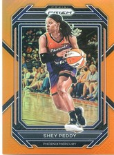 2023 Panini Prizm WNBA SHEY PEDDY #110 ORANGE PRIZM /99 FEVER
