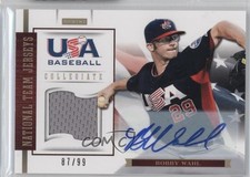 2012 USA Baseball National Team Jersey Signatures 87/99 Bobby Wahl #22 Auto 0a2