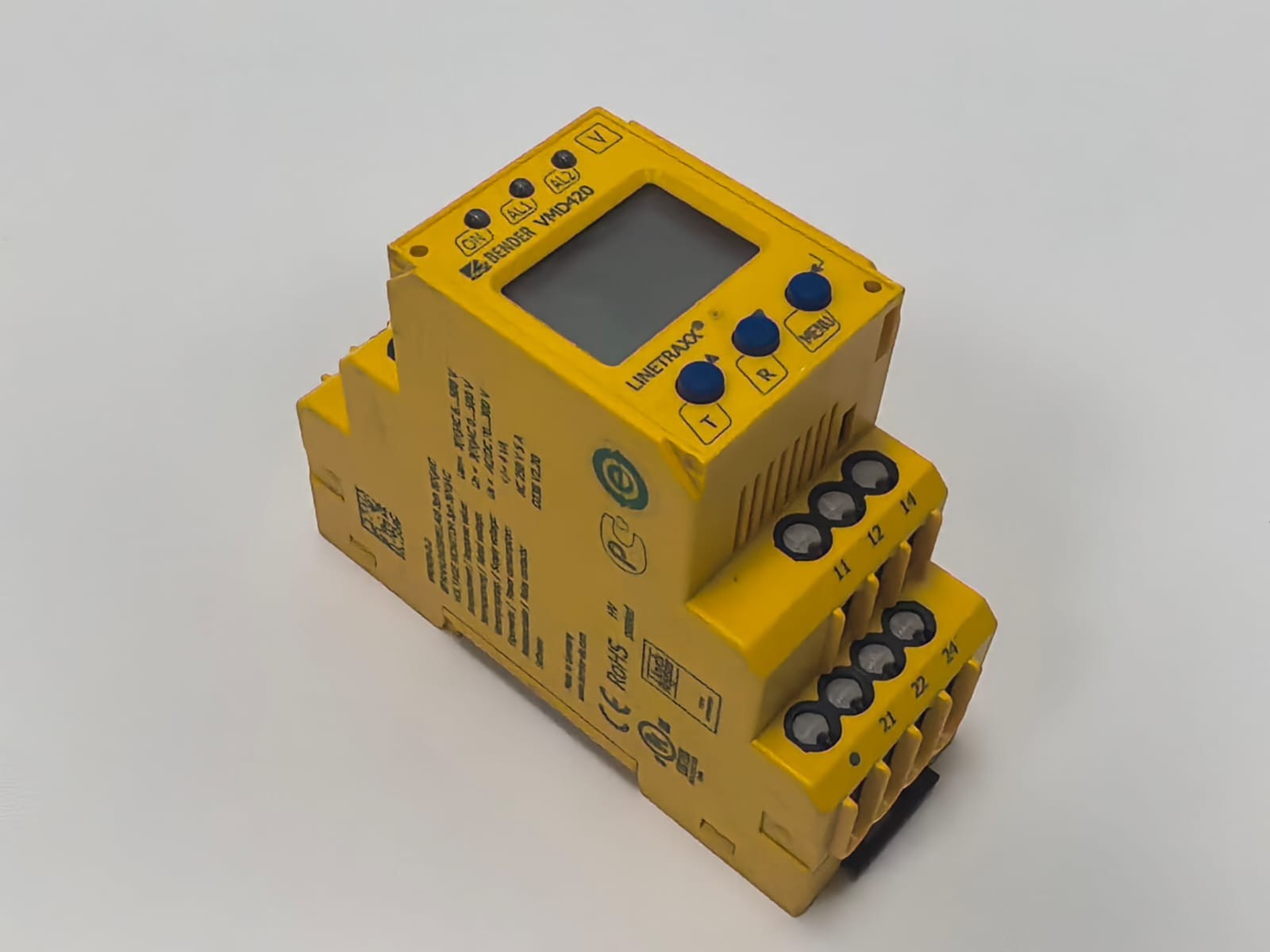 BENDER VMD420/VMD420-D-2 BENDER VMD420/VMD420-D-2 MULTIFUNCTIONAL DIGITAL VOLTAGE RELAY 10