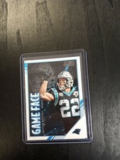 2020 SCORE Football- GAME FACE single insert- CHRISTIAN MCCAFFREY, Panthers