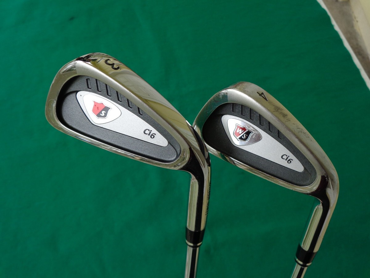 Wilson Staff Di6 4 Iron Regular Steel Shaft Golf Pride Grip Wilson Staff Di6 4 Iron Regular Steel Shaft Golf Pride Grip