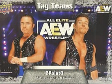 2022 Upper Deck AEW 2Point0 Wrestling Card WWE Tag Teams Daddy Magic & Cool Hand