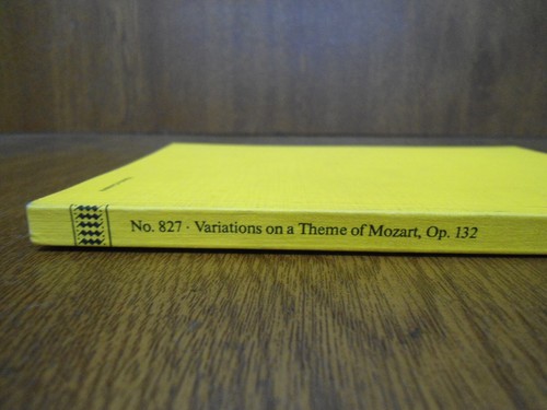 MAX REGER Orchestra Variations Theme of MOZART Op.132 - Edition Eulenburg Score - Picture 4 of 19