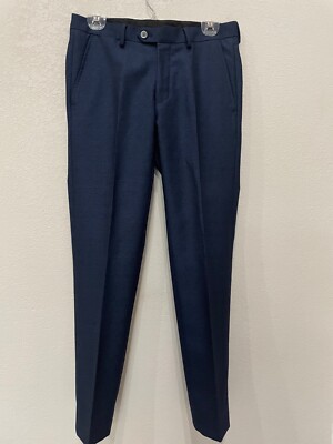 T.M.Lewin tailored men's dress slacks, navy, 30 regular slim fit, new w tag