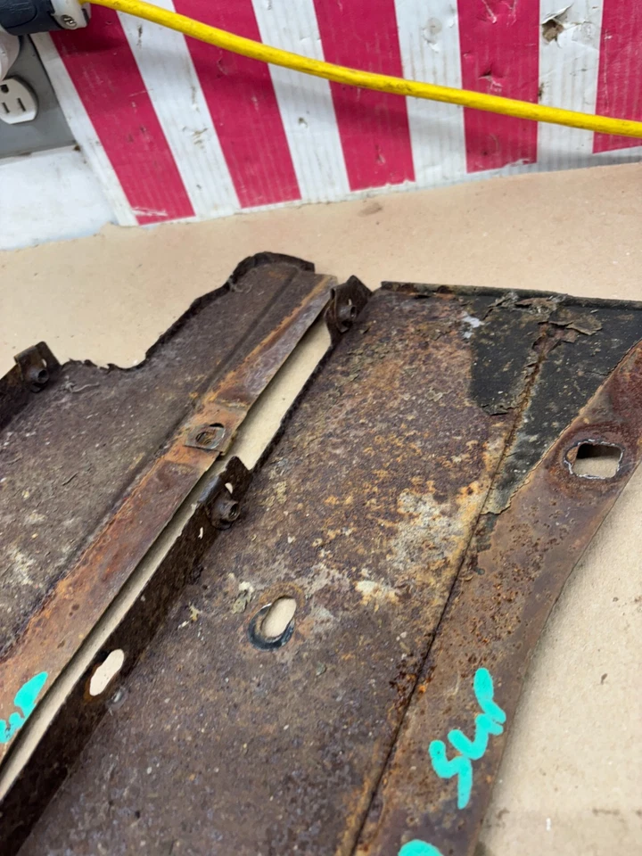 68 1968 Ford Galaxy Ltd Country Squire soporte de radiador travesaños Foto 4 de 4