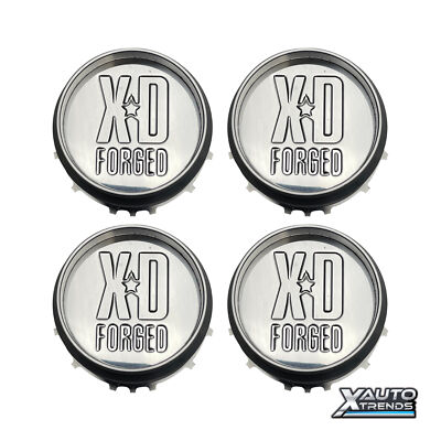 4 x XD Series Wheel Center Cap Forged Aluminum F-XDAL140CPS-MCH