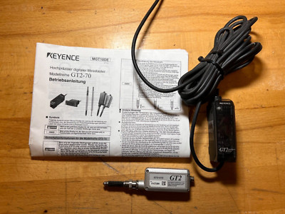KEYENCE GT2-H12 Messtaster + GT2-71P Messverstärker