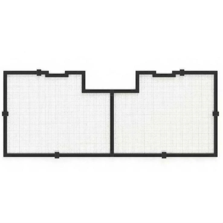 RED SEA (72" X 31") CUSTOMIZABLE DIY AQUARIUM NET COVER KIT (R42084) LID
