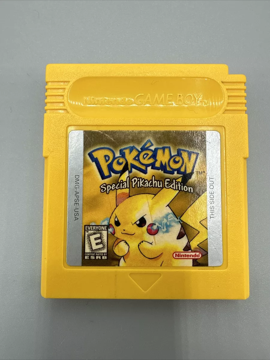 Pokemon Yellow Version, Game Boy