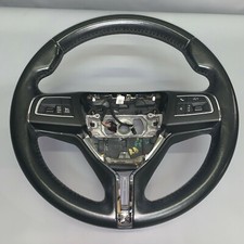 MASERATI GHIBLI STEERING WHEEL 2014 2015 2016 BLACK LEATHER OEM