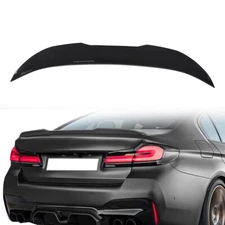 Rear Trunk Spoiler Wing Carbon Look For BMW F10 M5 Sedan 5 Series 4 Door 11-17