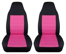 Fits 1968 To 1976 Vw Beetle Front Set Car Seat Covers Two Tone 26 Colors