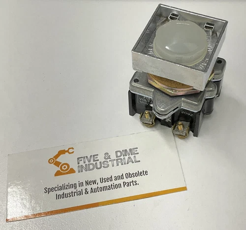 Eaton Cutler Hammer E22H9 Amber Indicator Lamp Assembly 